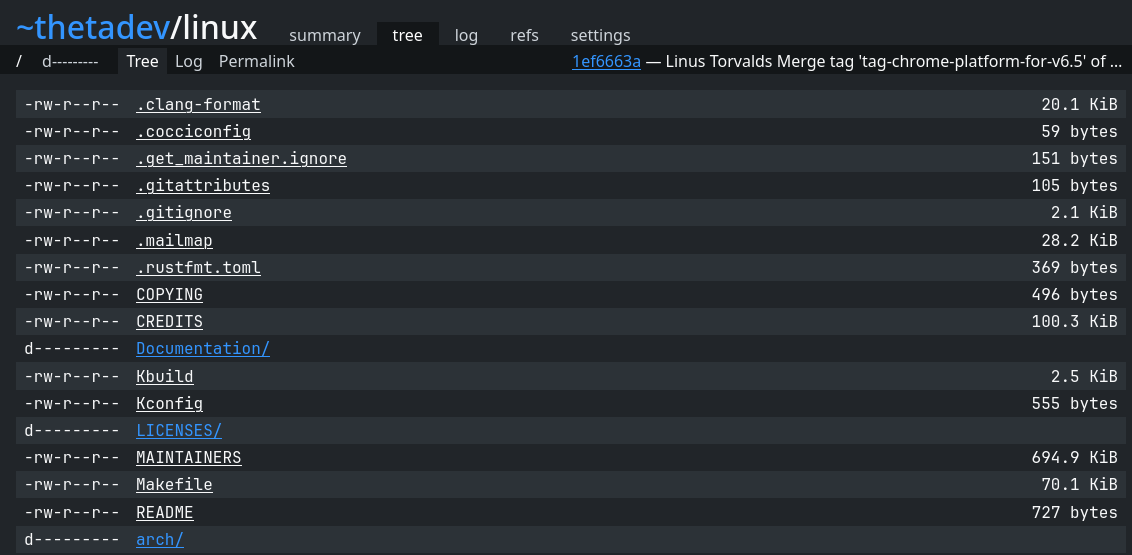 Repository